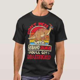 Camiseta Los hombres no se mezclan con el marido Saurus Jur