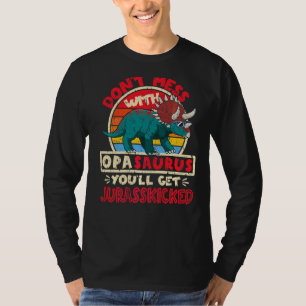 Camiseta Los hombres no se mezclan con Opa Saurus...