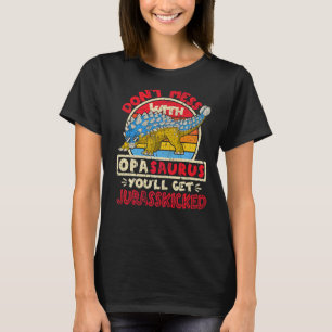 Camiseta Los hombres no se mezclan con Opa Saurus...