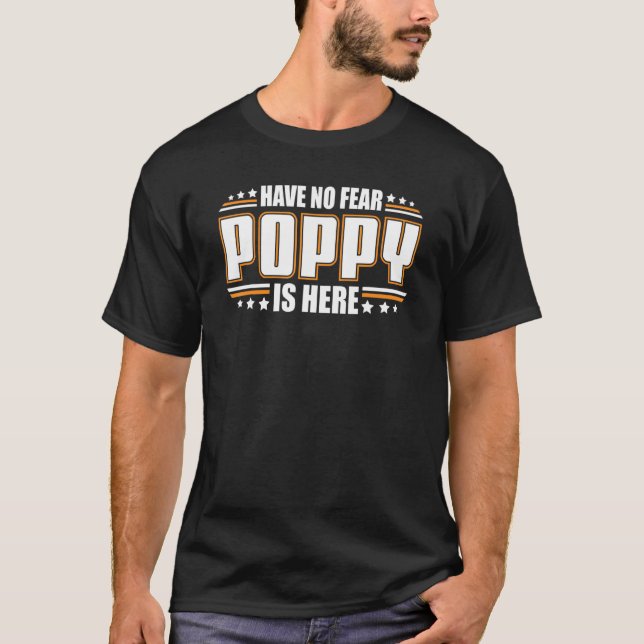 Camiseta Los hombres no tienen miedo de la adormidera (Anverso)
