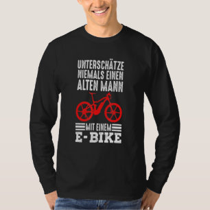 Camiseta Los Hombres Nunca Entienden A Un Viejo Con Bicicle
