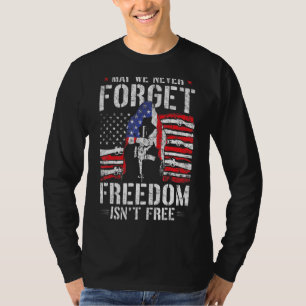 Camiseta Los hombres nunca olvidamos que la libertad no es 
