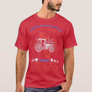 Camiseta Los Hombres Nunca Subestiman A Un Viejo Agricultor