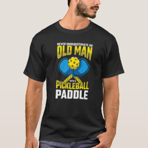 Camiseta Los Hombres Nunca Subestiman La Almohadilla De Bal