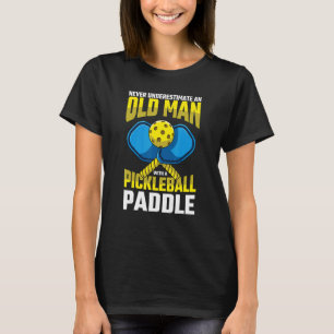 Camiseta Los Hombres Nunca Subestiman La Almohadilla De Bal