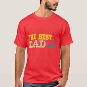 Camiseta Los Hombres Ofishan El Mejor Papá Que Pescado Papa