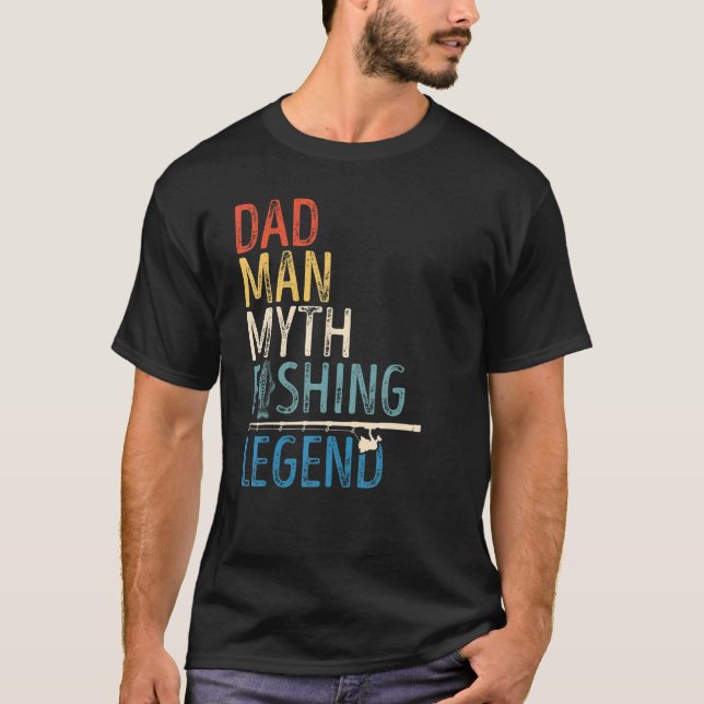 Camiseta Los Hombres Orgullosos De Dada Papá La Leyenda De  (Anverso)