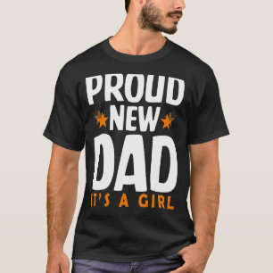 Camiseta Los Hombres Orgullosos De Nuevo Papá Fantástico Pa