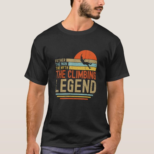 Camiseta Los Hombres Padre El Hombre El Mito La Leyenda De  (Anverso)