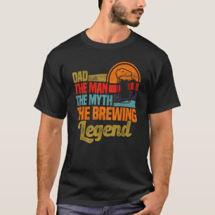 Camiseta Los Hombres Papá El Hombre El Mito El Malto De La 