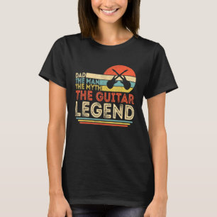 Camiseta Los Hombres Papá El Hombre El Mito La Leyenda De L