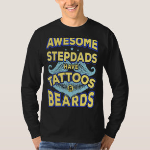 Camiseta Los Hombres Papá Fabulosos Pasajeros Tienen Tatuaj