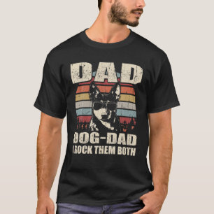 Camiseta Los Hombres, Papá Kelpie Australiano Y Papá Perro 