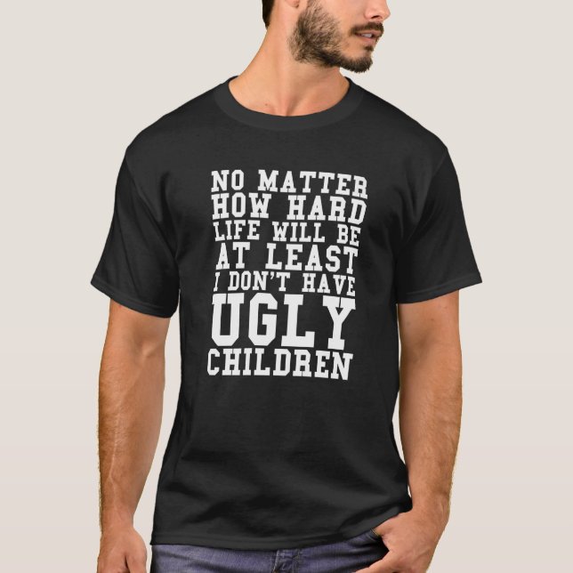 Camiseta Los hombres papá no importa lo difícil que sea la  (Anverso)