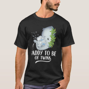 Camiseta Los Hombres Papis Para Ser De Los Gemelos Gemelos