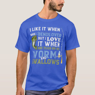 Camiseta Los hombres, pero me encanta cuando se tira en mi 