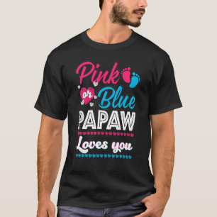 Camiseta Los Hombres Pink O Blue Papaw Te Ama El Género Rev
