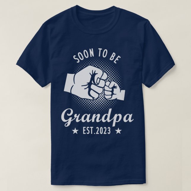 Camiseta Los Hombres Pronto Serán Abuelo Este 2023, Embaraz (Diseño del anverso)