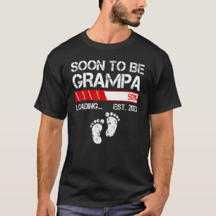 Camiseta Los Hombres Pronto Serán Grampa Est 2023 Para Los