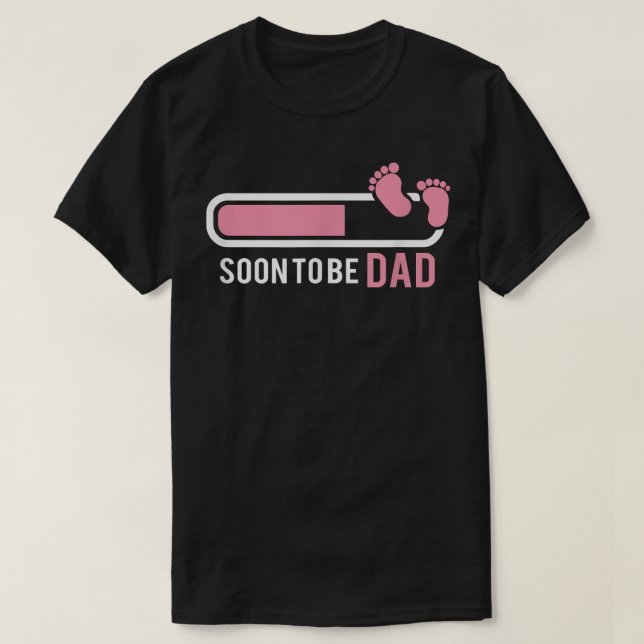 Camiseta Los hombres pronto serán padre de una niña Baby Sh (Diseño del anverso)