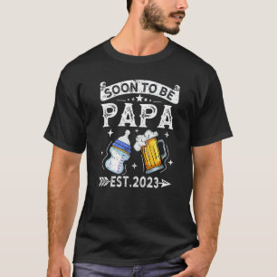 Camiseta Los Hombres Pronto Serán Papa Nuevo Padre 2023