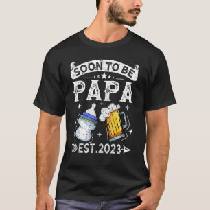 Camiseta Los Hombres Pronto Serán Papa Nuevo Padre 2023