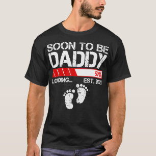 Camiseta Los Hombres Pronto Serán Papi Est 2021 Nuevo Papá 