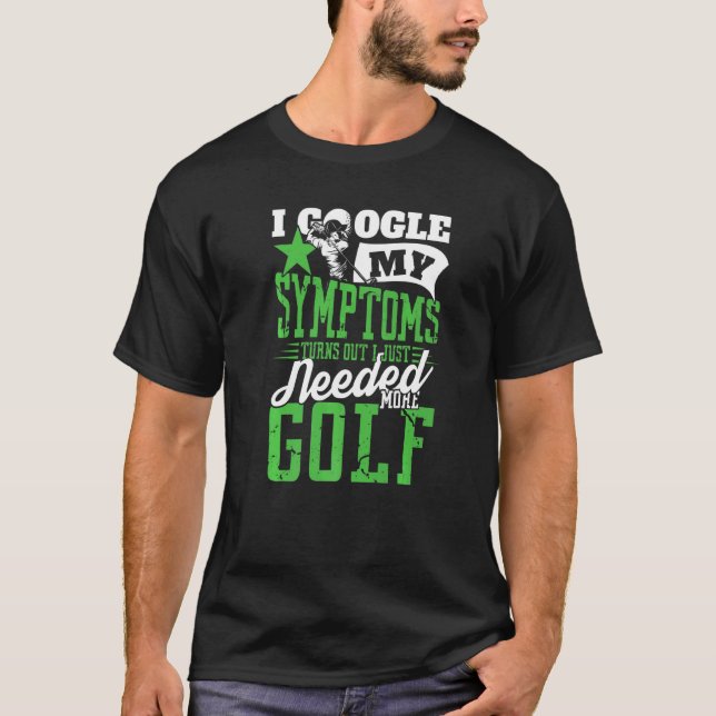 Camiseta Los hombres que acabo de necesitar más Golf Pro Sp (Anverso)