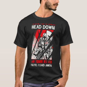 Camiseta Los Hombres Que El Demonio Me Vio Con La Cabeza Ab