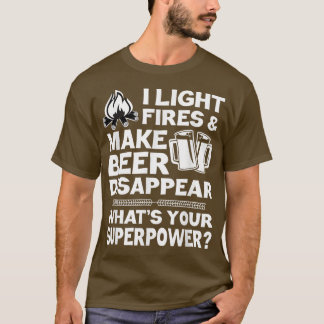 Camiseta Los Hombres Que Encienden Los Incendios Y Hacen Qu