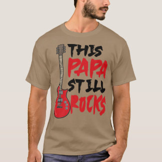Camiseta Los hombres que este papá aún roca, Guitar Dad826