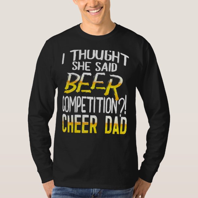 Camiseta Los Hombres Que Pensé Que Dijo Que La Competencia  (Anverso)