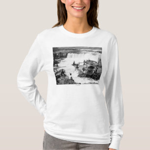 Camiseta Los hombres que pescan en Celilo se caen