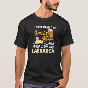 Camiseta Los Hombres Que Solo Quiero Beber Cerveza Y Aguant