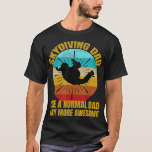 Camiseta Los hombres que suben al cielo a papá como un padr