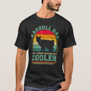 Camiseta Los Hombres Ragdoll Papá Quiere Un Padre Regular P