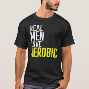 Camiseta Los hombres reales aman el gimnasio de entrenamien