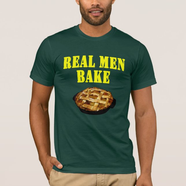 Camiseta Los hombres reales cuecen (Anverso)