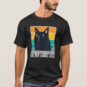 Camiseta Los Hombres Reales Cuidan Los Gatos A Los Gatos 8