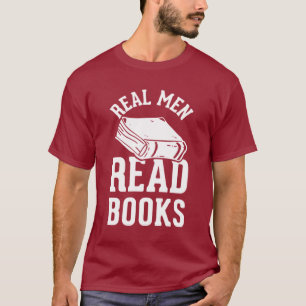 Camiseta Los hombres reales leyeron los libros