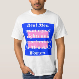 Camiseta Los hombres reales son feministas