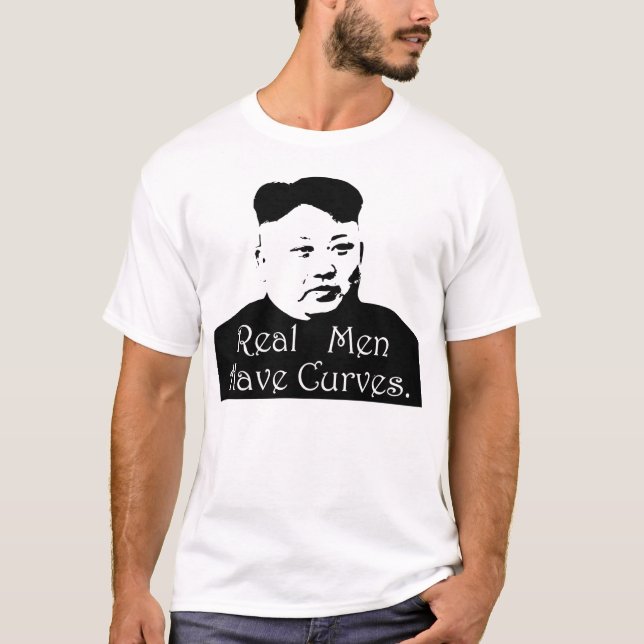 Camiseta Los hombres reales tienen curvas (Anverso)