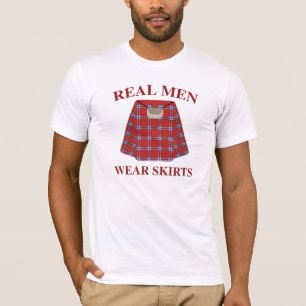 Camiseta Los Hombres Reales Usan Faldas