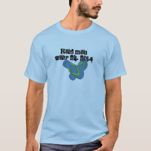 Camiseta Los Hombres Reales Usan Flip Flops