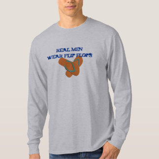 Camiseta Los Hombres Reales Usan Flip Flops