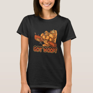 Camiseta Los Hombres Recibieron A Los Beaver De Madera, Ani