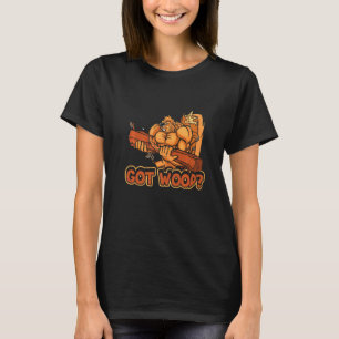Camiseta Los Hombres Recibieron A Los Beaver De Madera, Ani