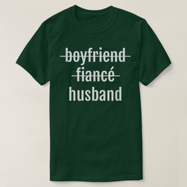 Camiseta Los hombres recién casados Bodas celebran el amor  (Diseño del anverso)