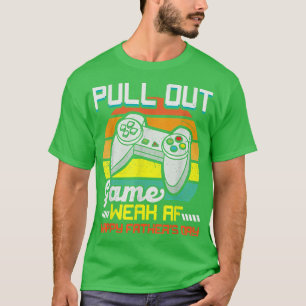 Camiseta Los hombres retiran juego débil AF Feliz Día del P