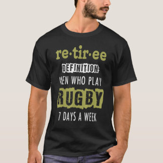 Camiseta Los Hombres Retiren Definición Reproducir Rugby 7 